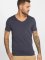 Jack & Jones T-Shirt Core Basic V-Neck bleu