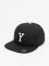 MSTRDS Casquette Snapback & Strapback Y Letter noir