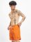 Urban Classics Short de bain Block Swim orange