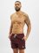 Urban Classics Short de bain Block Swim rouge