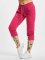 Urban Classics Short Ladies French Terry Capri magenta