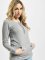 Urban Classics Sweat & Pull Ladies Wideneck Pocket gris