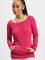 Urban Classics Sweat & Pull Ladies Long magenta