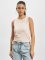 Urban Classics Tank Tops Lace Up Cropped rózowy