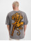 2Y Studios T-paidat Tiger Oversize harmaa