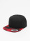Flexfit Casquette Snapback & Strapback Cheched Flanell Peak noir