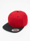 Flexfit Casquette Snapback & Strapback Classic Two Tone rouge