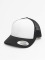 Flexfit Casquette Trucker mesh Retro Colored Front noir