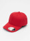 Flexfit Flexfitted Cap Wooly Combed Flexfitted Cap red