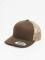 Flexfit Trucker Caps Retro brazowy