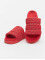 adidas Originals Claquettes & Sandales Stripy rouge