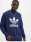 adidas Originals Swetry Trefoil Crew niebieski