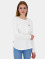Alife & Kickin Camiseta de manga larga Lea A blanco