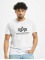 Alpha Industries T-skjorter Basic hvit