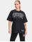 Babystaff T-Shirt College Oversized schwarz