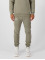 Black Bananas joggingbroek Stripe groen