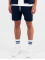 Black Bananas Shorts Palm blå