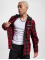 Brandit Camisa Iron Maiden Checkered rojo