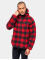 Brandit Overgangsjakker Teddyfleece Worker rød