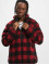 Brandit Overgangsjakker Teddyfleece  rød