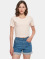Build Your Brand Camiseta Cropped fucsia