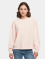 Build Your Brand Sweat & Pull Oversized Crewneck rose