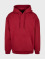Build Your Brand Sweat capuche Basic Oversize rouge