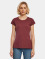 Build Your Brand T-paidat Ladies Basic T-Shirt punainen