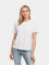 Build Your Brand T-shirt Ladies Laces bianco