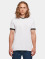 Build Your Brand T-Shirt Ringer blanc
