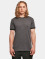 Build Your Brand T-Shirt Ringer gris