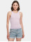 Build Your Brand Tank Tops Racer Back púrpura