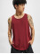 Build Your Brand Tank Tops Basic Tank Top red