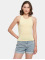 Build Your Brand Tank Tops Racer Back žlutý