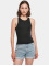 Build Your Brand Tanktop Racer Back zwart