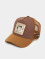Capslab Trucker Caps One Piece hnědý
