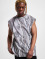 Carlo Colucci Tank Top Knit Print grå