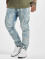Cayler & Sons Slim Fit Jeans Paneled Denim modrá