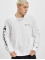 Champion Langærmede Crewneck hvid