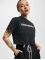 Converse T-Shirt Puff Logo Cropped black