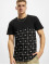 Dada Supreme T-skjorter Crown Pattern svart