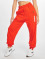 Dangerous DNGRS Spodnie do joggingu Soft Dream Leila Ladys Logo czerwony