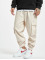 DEF Spodnie Chino/Cargo Flo  bezowy