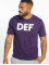 DEF T-Shirty Her Secret  fioletowy