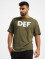 DEF T-Shirty Her Secret oliwkowy