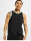 DEF Tank Tops Mesh  musta