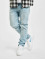 Denim Project Skinny Jeans Mr. Black blau