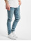 Denim Project Slim Fit Jeans Mr. Red Destroy blå