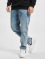 Denim Project Straight Fit Jeans Dprecycled Destroy Straight Fit blau