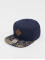 Djinns Snapback Caps 6P Aztek Crown blå